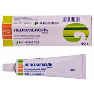 Левомеколь 40 г мазь в тубе