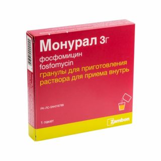 Монурал 3 г №1 гран.д/р-ра д/приема внутрь